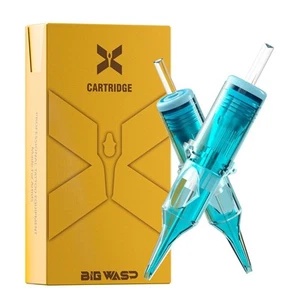 BIG WASP X 20 Pcs.Cartridge Needles- Round Shaders1207RS or 1203RS - Picture 1 of 6