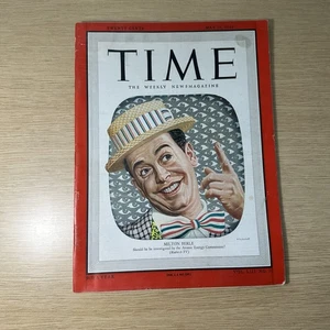 TIME MAGAZINE MILTON BERLE Number 20 May 16, 1949. - Picture 1 of 7