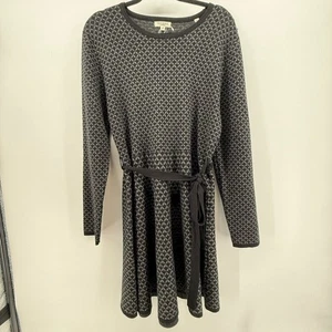 Max Studio Pullover Kleid Gr. XL Gürtel Grau Neu mit Etikett Warm Karriere Büro Klassiker - Bild 1 von 12