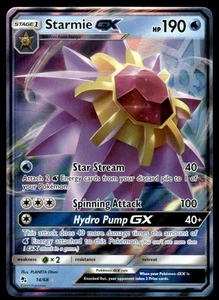 Pokemon TCG Hidden Fates #14/68 Starmie GX NM - Bild 1 von 2