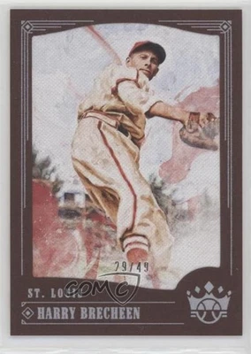 2018 Panini Diamond Kings Brown Frame /49 Harry Brecheen #44 - Image 1 of 2