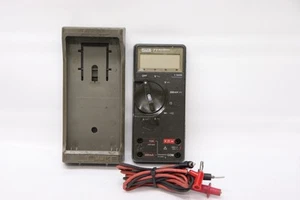 FLUKE 77 MULTIMETER W/ LEADS & Case - Picture 1 of 18