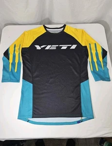 Yeti Enduro 3/4 Arm Trikot Radsport Racing Shirt Herren Größe Small/Medium - Bild 1 von 9
