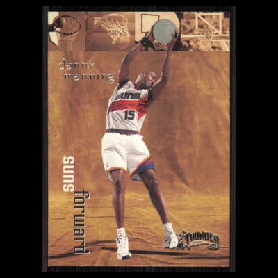 Tarjeta de baloncesto Danny Manning #26 1998 SkyBox Thunder Phoenix Suns NBA casi nueva Foto 1 de 3