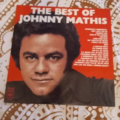 Johnny Mathis - The Best Of Johnny Mathis Vinyl LP Vinyl. Australia  - Image 1 of 4