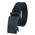 Sports Casual Elastic Nylon Belt Breathable Tactical Waistbelt Alloy Buckle