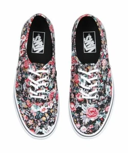 VANS AUTHENTIC WOMENS SHOES FLORAL WOMENS US SIZES AUST SELLER SALE - Foto 1 di 9
