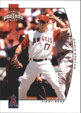 2005 Donruss Team Heroes Anaheim Angels Baseball Card #7 Darin Erstad