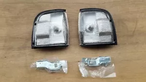 FOR ISUZU PICKUP RODEO TF TFR VAUXHALL BRAVA 1991-97 CORNER LIGHT PAIR W/WIRING - Picture 1 of 5