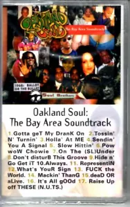 NEW Various Oakland Soul Bay Area Soundtrack 1997 Cassette Tape Hiphop E-40 2Pac - Picture 1 of 2