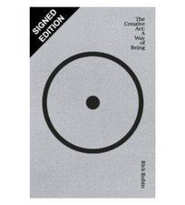 SIGNED Rick Rubin Book The Creative Act Hardback & COA Music Autograph