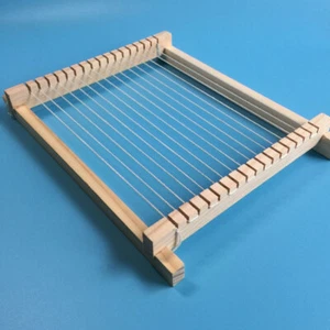 Wooden Knitting Machine Toys Knitted Diy Weaving Loom Kit for Kids Child - Picture 1 of 11