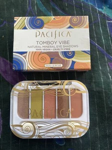 PACIFICA BEAUTY Mineral 5 Eyeshadow Palette in Tomboy Vibe NEW - Picture 1 of 1