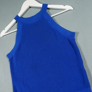 & Other Stories Vest Top Womens Small Blue Knitwear Summer Los Angeles Atelier - Picture 1 of 12