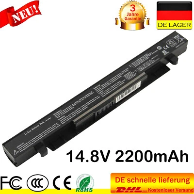 A41-X550A Akku Batterie Für ASUS X550 X550C F550C F550E F550L F550V F552C F552EA - Bild 1 von 4