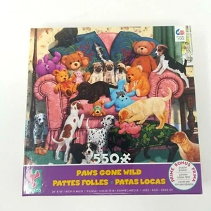 Sillón Ceaco Paws Gone Wild Grandma's Puzzle 550 Piezas Juego - Imagen 1 de 6