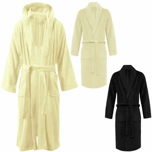 100 % LUXUS ÄGYPTISCHE BAUMWOLLE HANDTUCH BADEBADEMANTEL UNISEX ANZIEHKLEID FROTTEEHANDTUCH - Bild 1 von 4