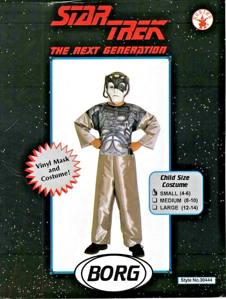 Star Trek Next Generation BORG Child Costume, Medium - Image 1 of 1