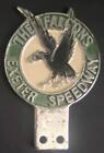 FALCONS EXETER SPEEDWAY CAR BADGE EMBLEM INSIGNIA