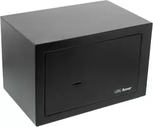 Burg Wächter Möbeltresor 10,2L mit Schlüssel Favor S3 K schwarz 200x310x200 mm - Bild 1 von 13