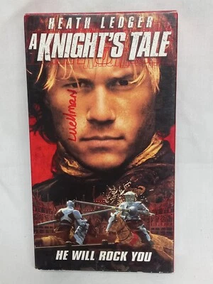 A Knight's Tale Starring Heath Ledger - VHS Tape for VCR - Image 1 of 4