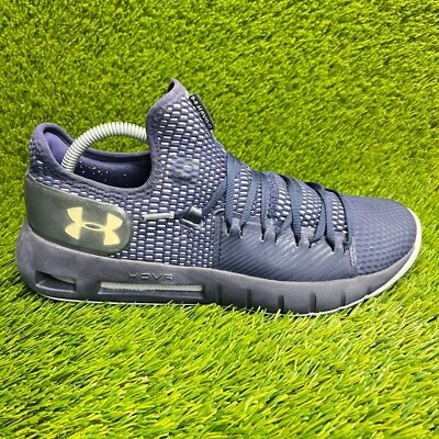 Under Armour HOVR Havoc Low Mens Size 9.5 Blue Basketball Running Shoes Sneakers - Image 1 of 4