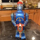 Vintage Daiya Space Conqueror Astronaut Robot Blue Variation 1960’s Japan