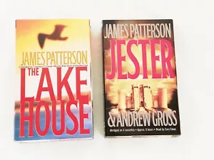 Lot 2 James Patterson Audio Book Cassette The Jester, The Lake House Thriller - Foto 1 di 4
