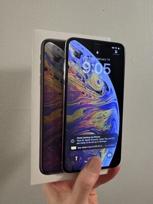 APPLE IPHONE XS MAX 256 GB БЕЛЫЙ (ATT) A1921 MT5E2LL/A АККУМУЛЯТОР ЗДОРОВЬЯ 93% - Изображение 1 из 4