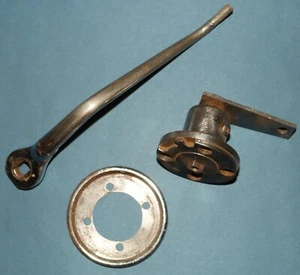 Buje, bisel y brazo de cambio Corvette 1953 1954 1955 OEM - Imagen 1 de 4