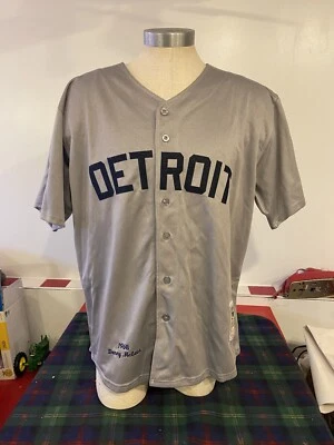 Mitchell & Ness Cooperstown 1968 Detroit Tigers Denny McClain #17 Jersey Size 52 - Image 1 of 4
