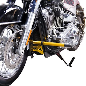 Removable Flat-Out Bar Crash Bar Engine Guard for Harley Softail Heritage 18-25 - Bild 1 von 7