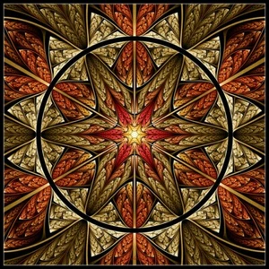 Autumn Star II - DIY Counted Cross Stitch Patterns Needlework Embroidery DMC - Picture 1 of 2