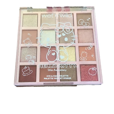 Wet N Wild Hello Kitty 50 Anniversary Be Kind Eye Shadow Palette New - Image 1 of 2