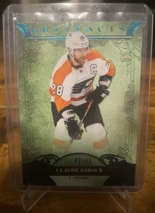 2020-21 Artifacts Claude Giroux 43/45 Philadelphia Flyers #131 - Picture 1 of 2