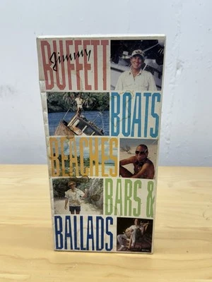 Jimmy Buffett • Boats Beaches Bars Ballads Box Set 4 Cassette Tapes Complete - Image 1 of 4