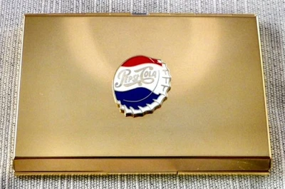 Estuche para tarjetas de visita Pepsi-Cola con calculadora Foto 1 de 4