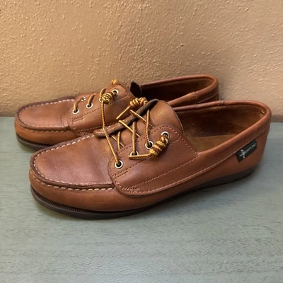 De colección Para Mujer EASTLAND Marrón Tostado Falmouth Camp Sin usar, en caja Top-Sider Talla EE. UU. 8 M Foto 1 de 4
