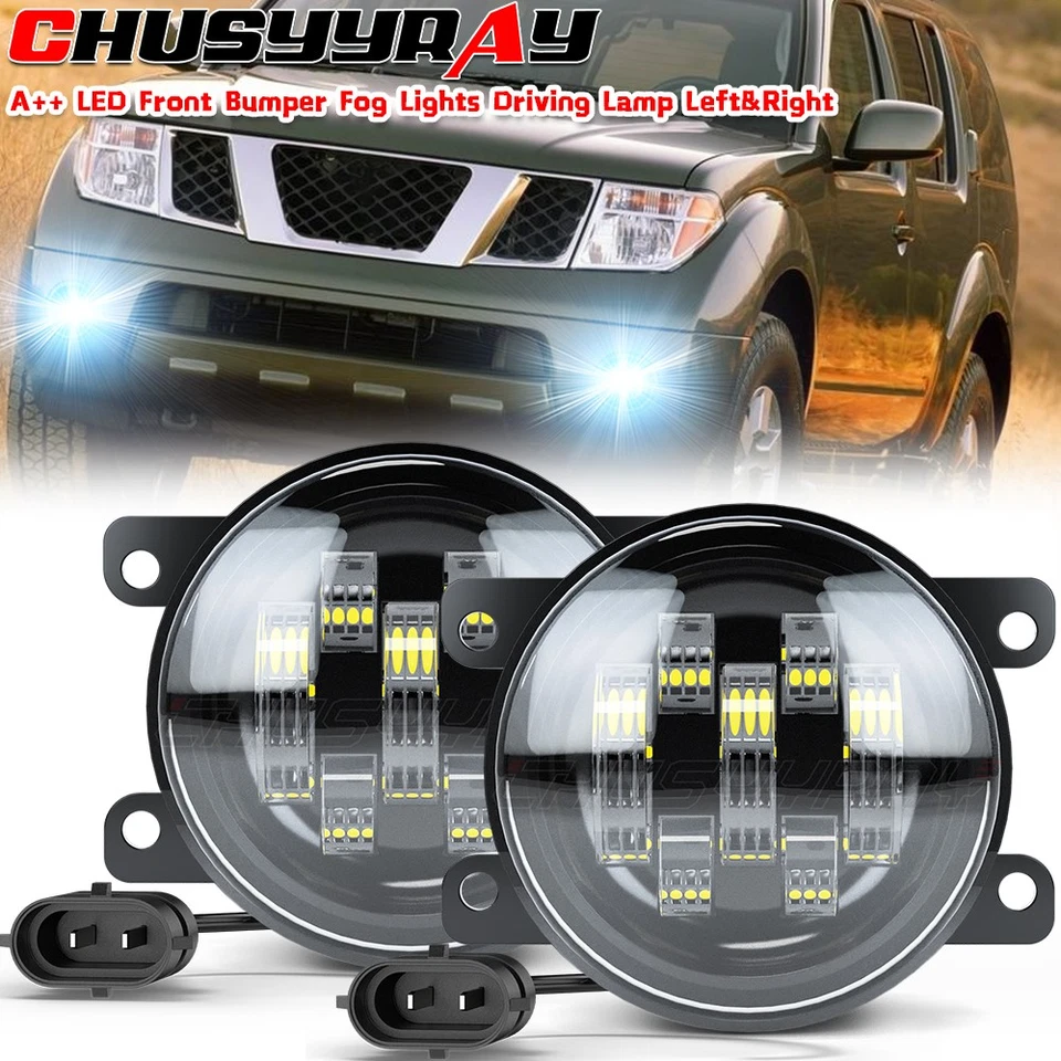 Par de luces antiniebla para parachoques delantero Nissan Pathfinder 2005 2006-2012 luces de conducción Foto 1 de 4