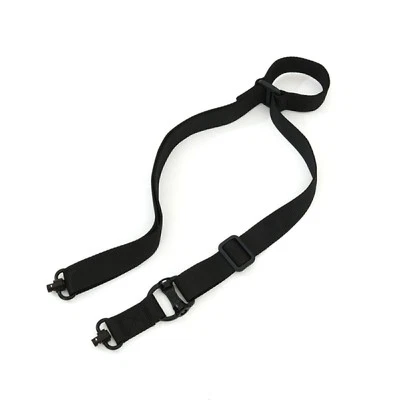 Tactical 2 Point Gun Sling Shoulder Strap Outdoor CS Rifle Hunting Shotgun Belt - Image 1 of 4