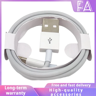 Cable cargador de datos USB rápido, a granel, cable, para Apple iPhone 5,6,7,8,X,11,12,13 MAX Foto 1 de 4