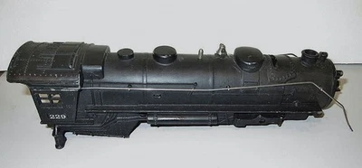 LIONEL #229 PRE WAR STEAMER BOILER, W/HANDRAILS & WHISTLE,SHARP - Image 1 of 4