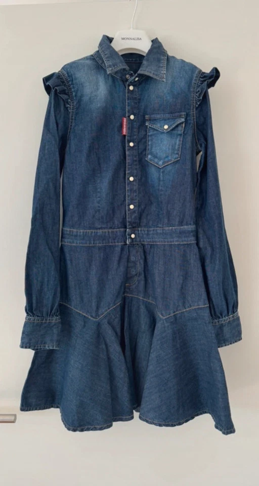 Dsquared2 Jeanskleid 12 Jahre 152 Denim Wie Neu - Bild 1 von 1