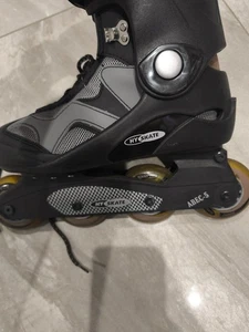 HY SKATE Soft Inliner Aluminium Gr. 41 top Zustand Hyskate Unisex Rollschuhe - Bild 1 von 7