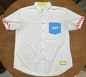 RSVLTS X Toy Story Button Up Shirt Buzz Lightyear Space Range Pixar Herren XL - Bild 1 von 9