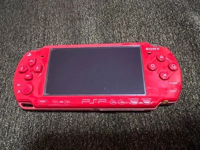 SONY Playstation PSP 2000 Red Console only, Region-Free, Tested Working Japan - Image 1 of 4