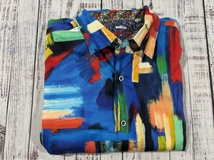 Camisa Hombre Robert Graham Talla 3XL Abotonada Excelente Estado 0014 - Imagen 1 de 11