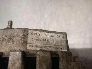 6621543202 alternateur pour SSANGYONG MUSSO (FJ) 2.3 D 1993 5446987 - Foto 1 di 7