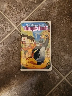 The Jungle Book (VHS, 1991) Black Diamond Classics - Walt Disney Home Video - Image 1 of 4