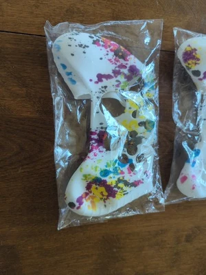 Silicone Rubber Skin Case Cover Xbox One Controller Paint Splatter Nip - Image 1 of 3